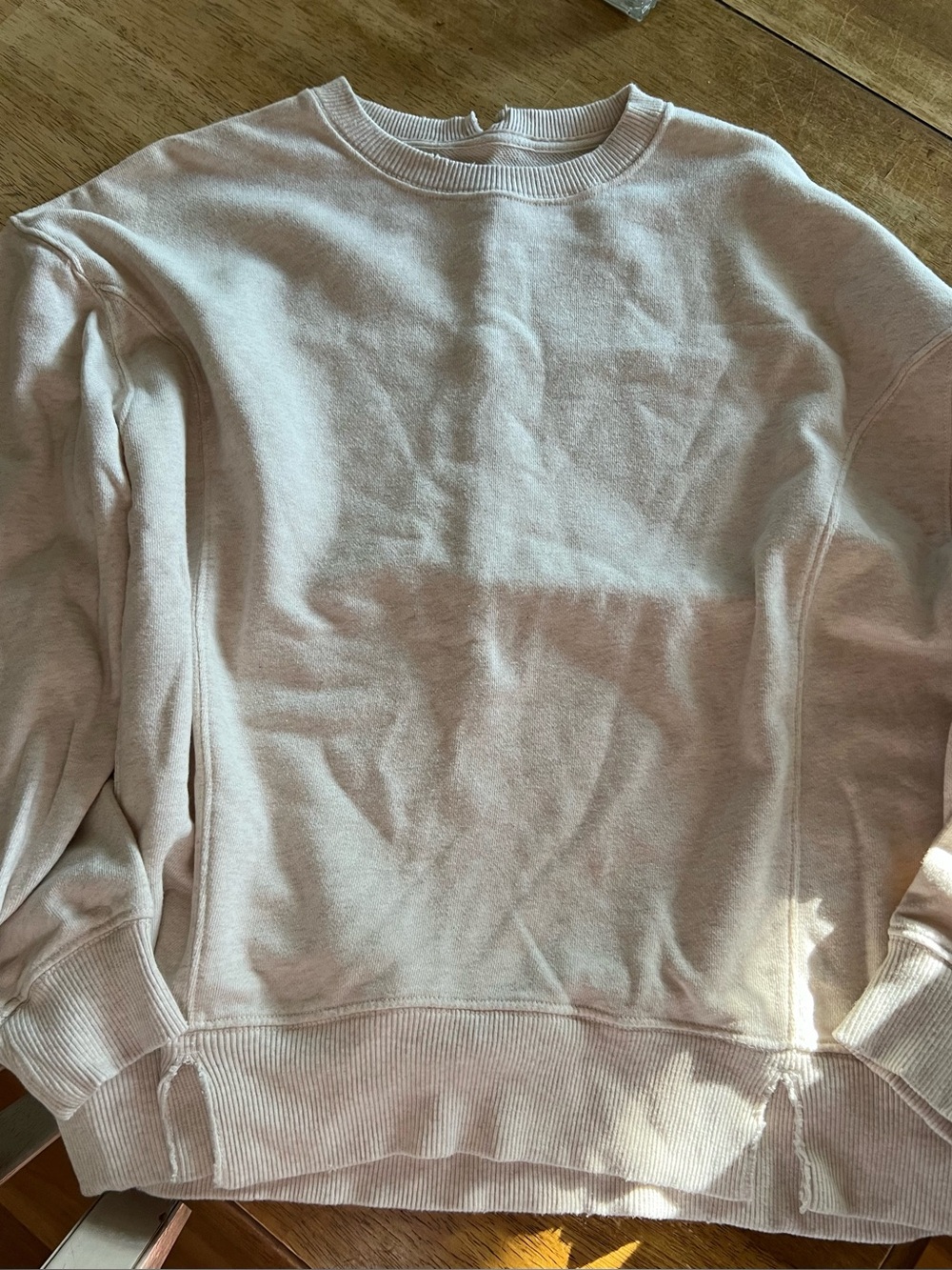 Aerie oatmeal sweatshirt xxs